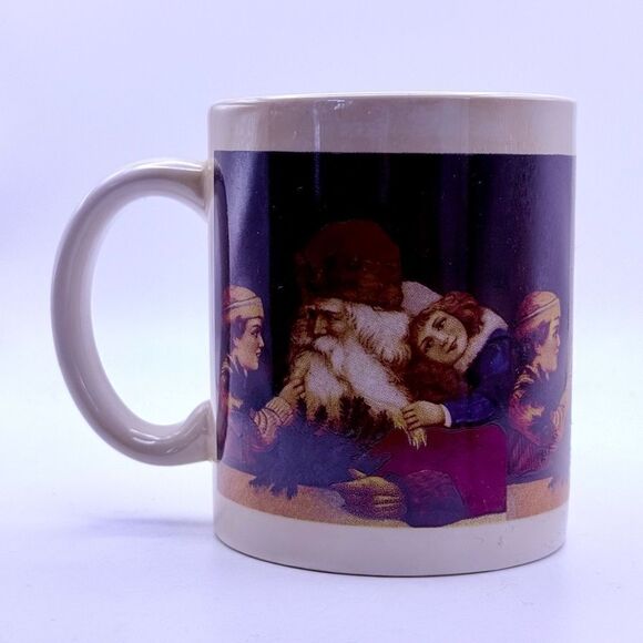 Vintage Santa clause Christmas mug - Picture 1 of 7